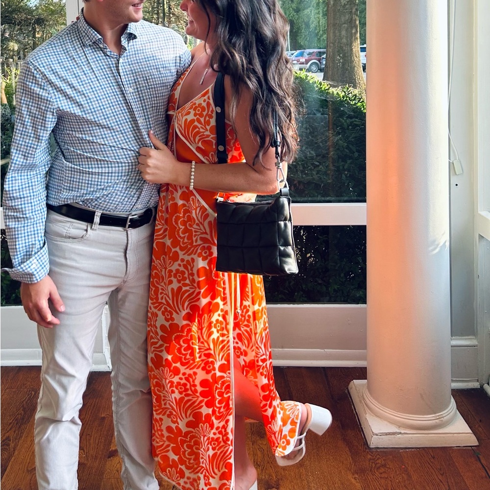 Alexis Azzorre Tangerine Dress